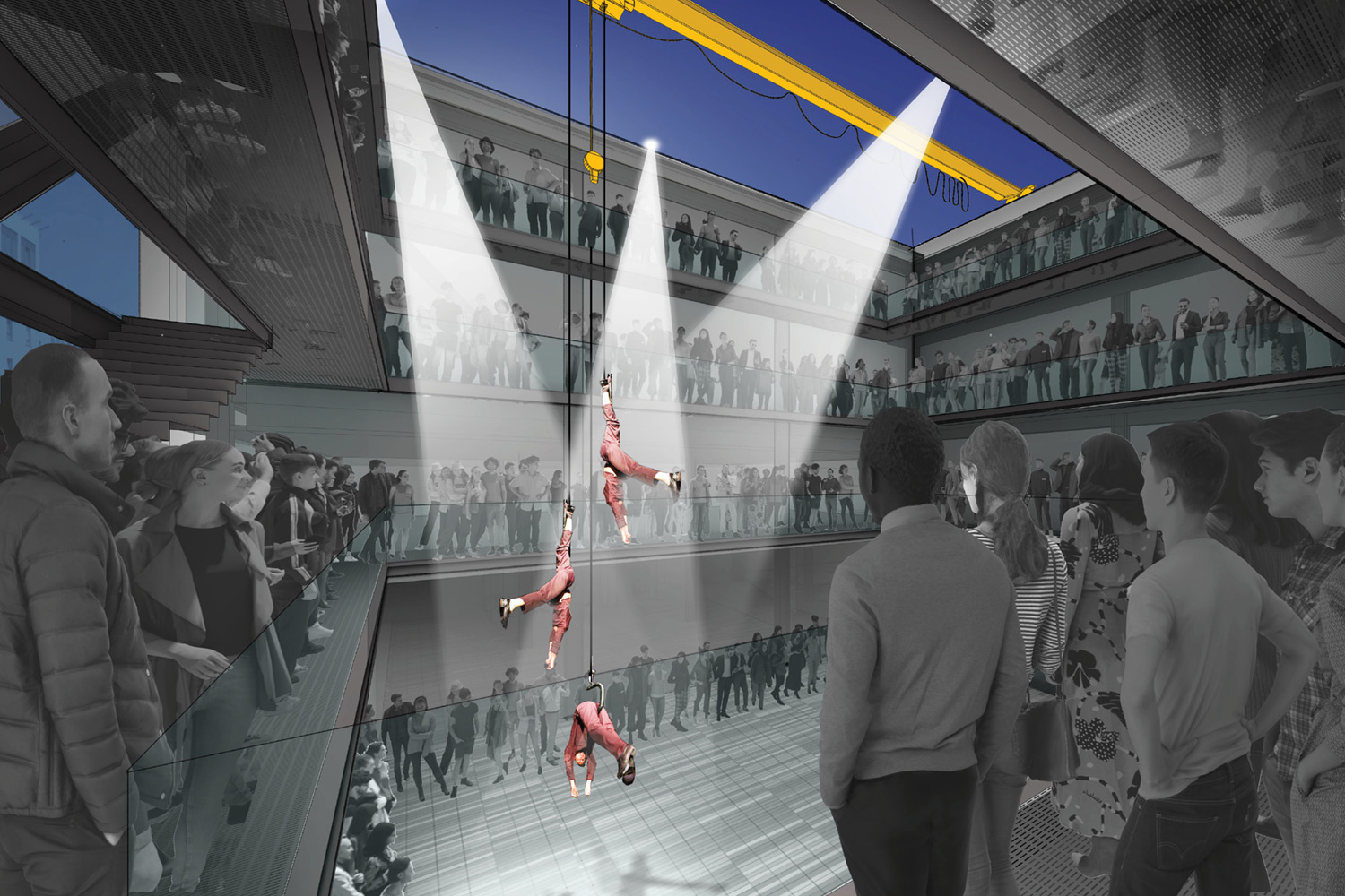 Entwurf Pina Bausch Zentrum © Diller Scofidio+ Renfro LLC, New York